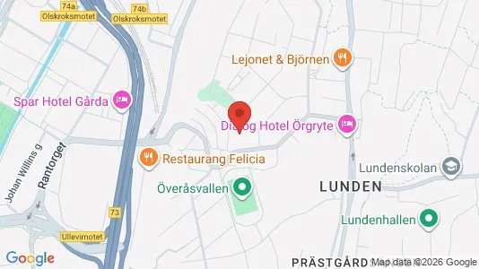 Apartments for rent i Örgryte-Härlanda - kort over placeringen