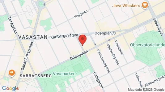 Apartments for rent i Vasastan - kort over placeringen