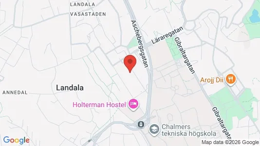 Apartments for rent i Gothenburg City Centre - kort over placeringen
