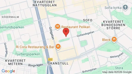 Apartments for rent i Södermalm - kort over placeringen