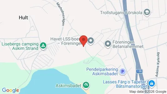 Apartments for rent i Askim-Frölunda-Högsbo - kort over placeringen