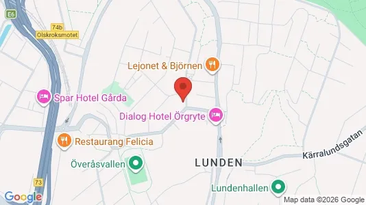 Apartments for rent i Örgryte-Härlanda - kort over placeringen