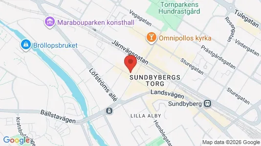 Apartments for rent i Sundbyberg - kort over placeringen