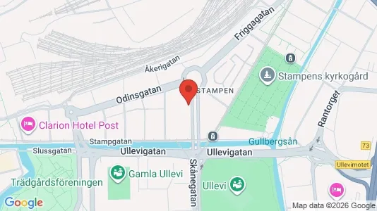 Apartments for rent i Gothenburg City Centre - kort over placeringen