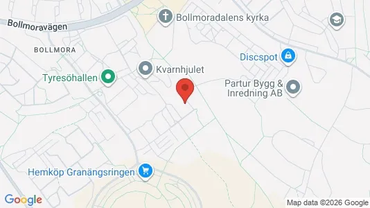 Apartments for rent i Tyresö - kort over placeringen