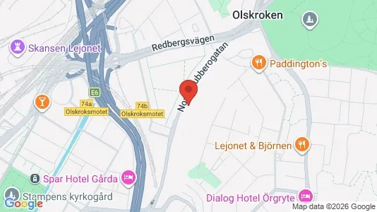 Apartments for rent i Örgryte-Härlanda - kort over placeringen