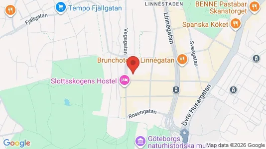 Apartments for rent i Gothenburg City Centre - kort over placeringen