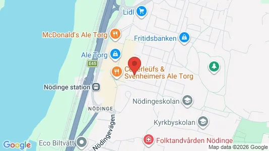 Apartments for rent i Ale - kort over placeringen