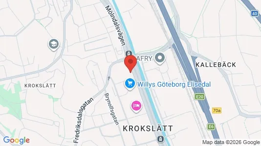 Apartments for rent i Örgryte-Härlanda - kort over placeringen