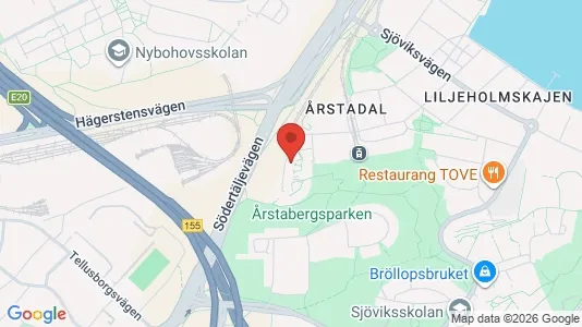 Apartments for rent i Södermalm - kort over placeringen