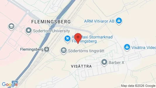 Apartments for rent i Huddinge - kort over placeringen