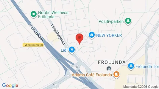Apartments for rent i Askim-Frölunda-Högsbo - kort over placeringen