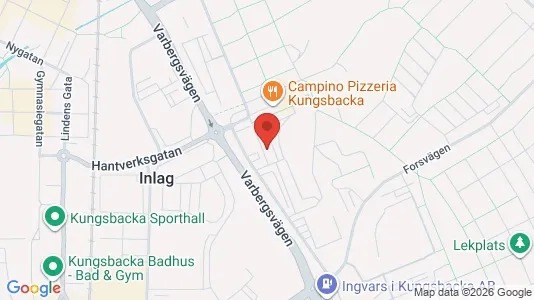Apartments for rent i Kungsbacka - kort over placeringen