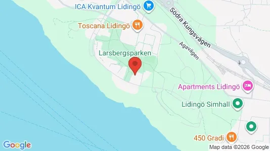 Apartments for rent i Lidingö - kort over placeringen