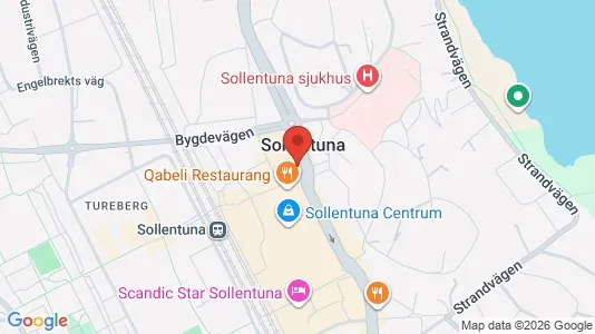Apartments for rent i Sollentuna - kort over placeringen