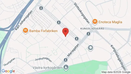 Apartments for rent i Majorna-Linné - kort over placeringen
