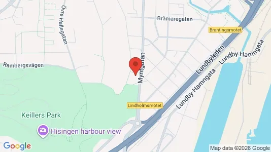 Apartments for rent i Lundby - kort over placeringen