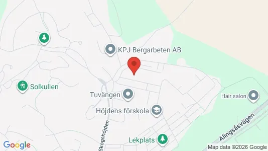 Apartments for rent i Lerum - kort over placeringen