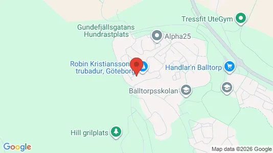 Apartments for rent i Mölndal - kort over placeringen