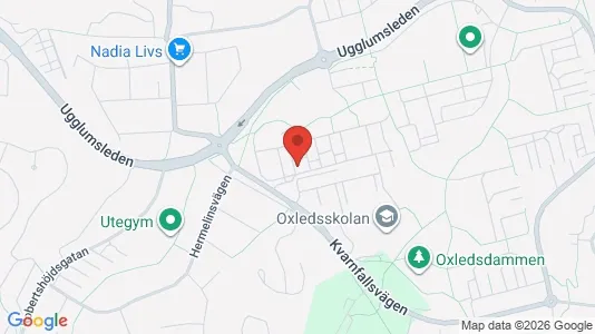 Apartments for rent i Partille - kort over placeringen