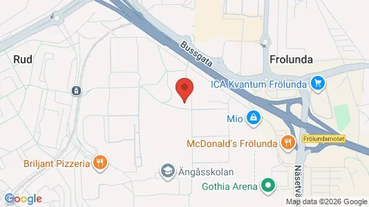 Apartments for rent i Askim-Frölunda-Högsbo - kort over placeringen