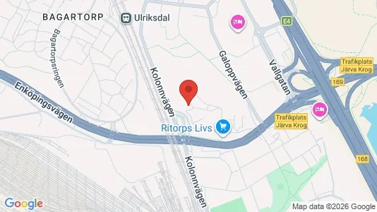 Apartments for rent i Solna - kort over placeringen