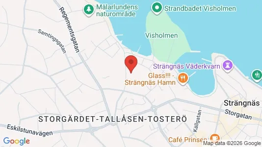 Apartments for rent i Strängnäs - kort over placeringen