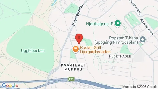 Apartments for rent i Gärdet/Djurgården - kort over placeringen