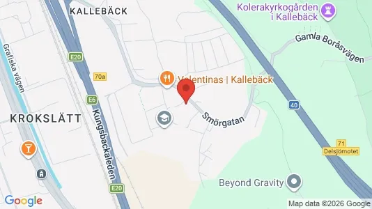Apartments for rent i Örgryte-Härlanda - kort over placeringen