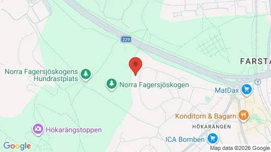 Apartments for rent i Stockholm South - kort over placeringen