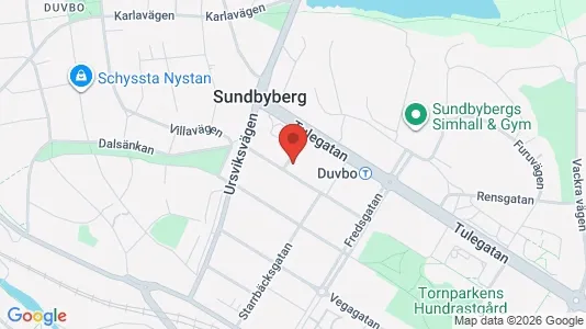Apartments for rent i Sundbyberg - kort over placeringen
