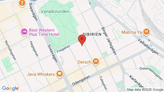 Apartments for rent i Vasastan - kort over placeringen