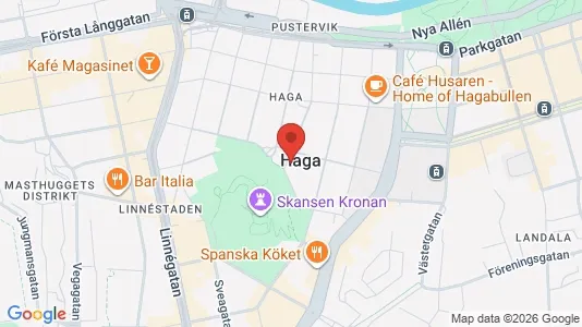 Apartments for rent i Gothenburg City Centre - kort over placeringen