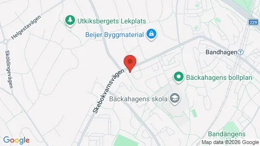 Apartments for rent i Stockholm South - kort over placeringen