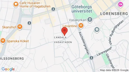 Apartments for rent i Gothenburg City Centre - kort over placeringen