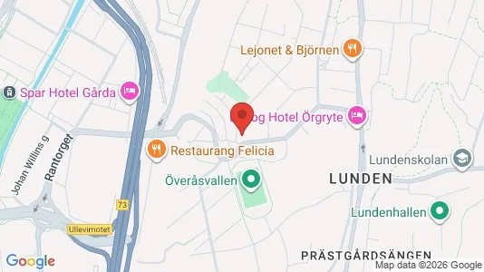 Apartments for rent i Örgryte-Härlanda - kort over placeringen