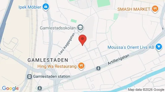 Apartments for rent i Gothenburg East - kort over placeringen