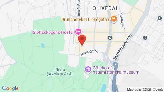 Apartments for rent i Gothenburg City Centre - kort over placeringen