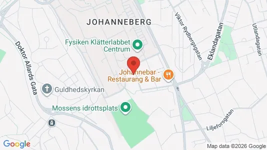 Apartments for rent i Johanneberg - kort over placeringen