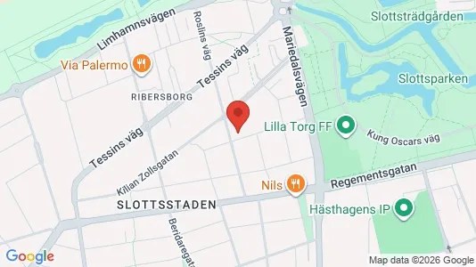 Apartments for rent i Malmö City - kort over placeringen