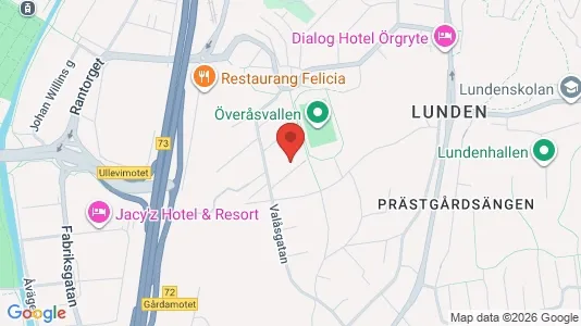 Apartments for rent i Örgryte-Härlanda - kort over placeringen