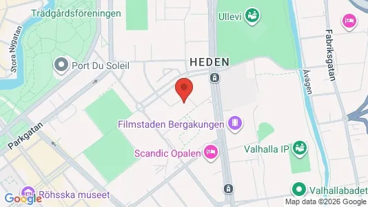 Apartments for rent i Gothenburg City Centre - kort over placeringen