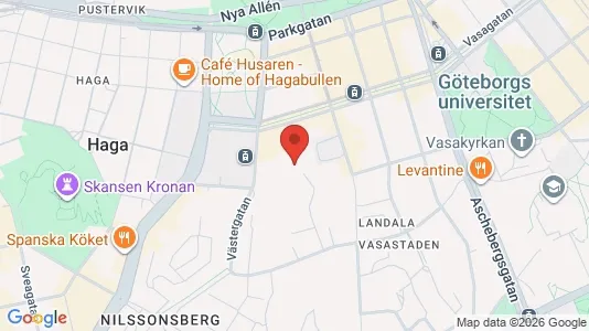 Apartments for rent i Gothenburg City Centre - kort over placeringen