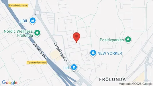 Apartments for rent i Askim-Frölunda-Högsbo - kort over placeringen
