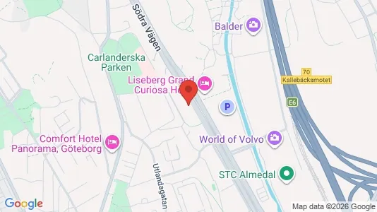 Apartments for rent i Johanneberg - kort over placeringen