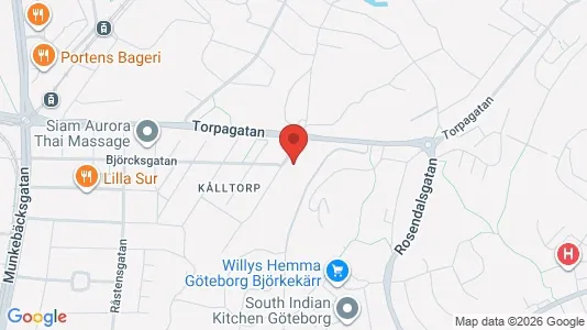 Apartments for rent i Örgryte-Härlanda - kort over placeringen