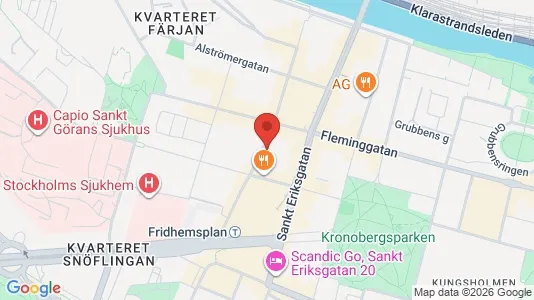 Apartments for rent i Kungsholmen - kort over placeringen