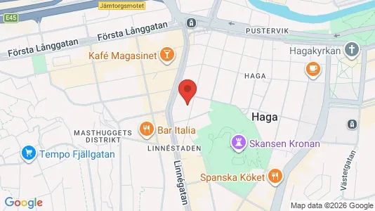 Apartments for rent i Gothenburg City Centre - kort over placeringen