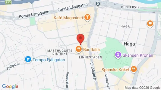 Apartments for rent i Gothenburg City Centre - kort over placeringen