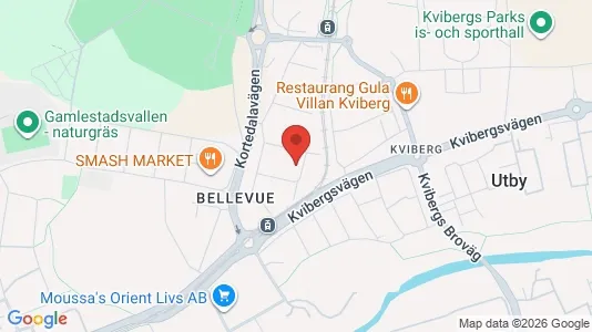 Apartments for rent i Gothenburg East - kort over placeringen